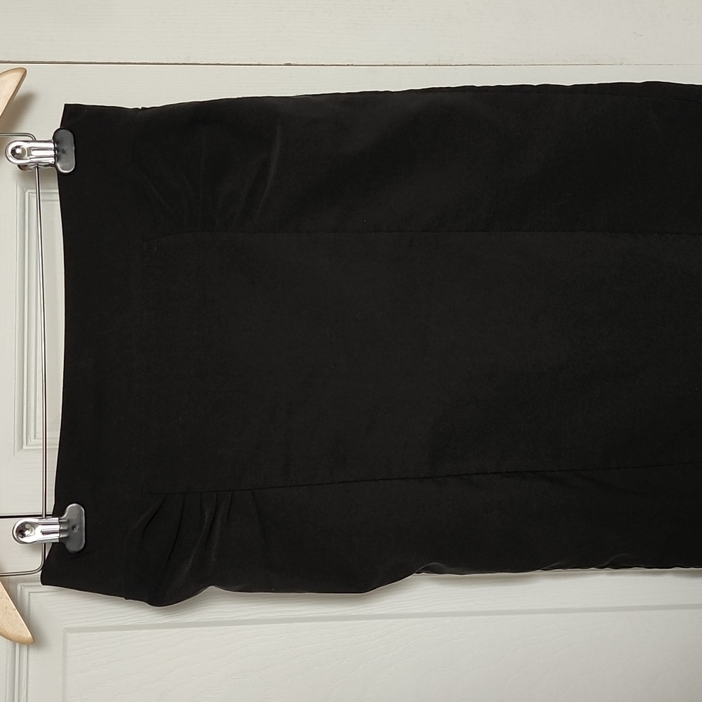 Valid Black Spandex Skirt